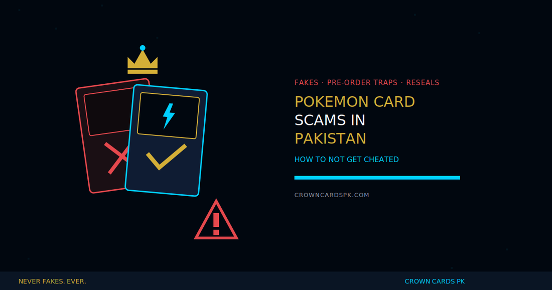 Pokémon Card Scams in Pakistan: How Collectors Get Cheated (and How Not To)