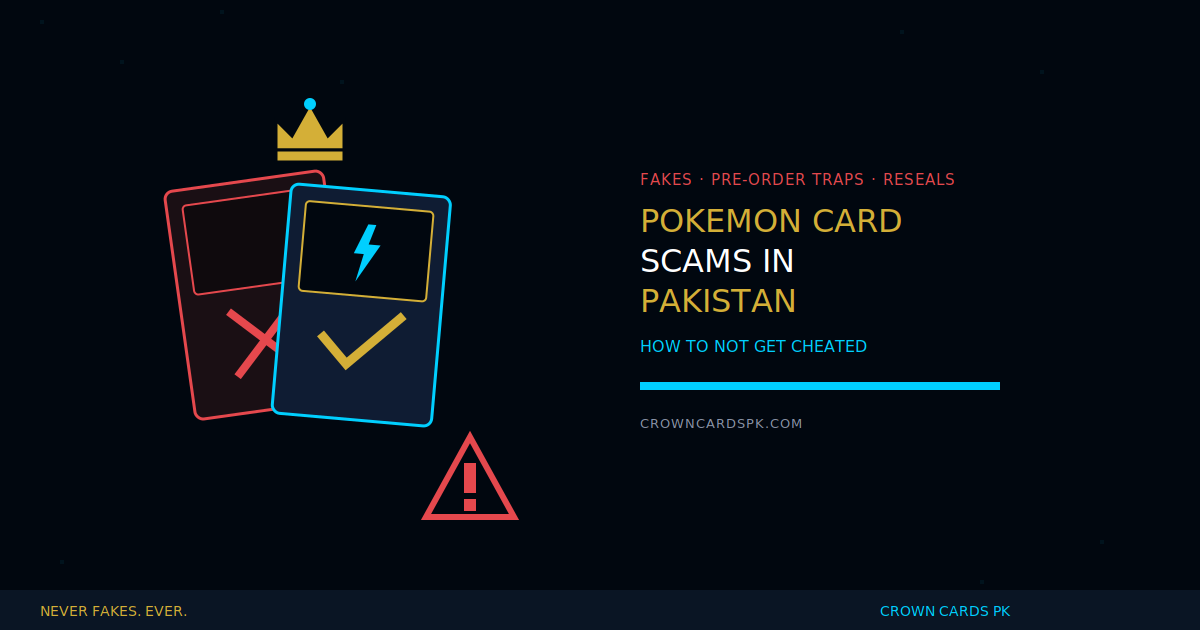 Pokémon Card Scams in Pakistan: How Collectors Get Cheated (and How Not To)