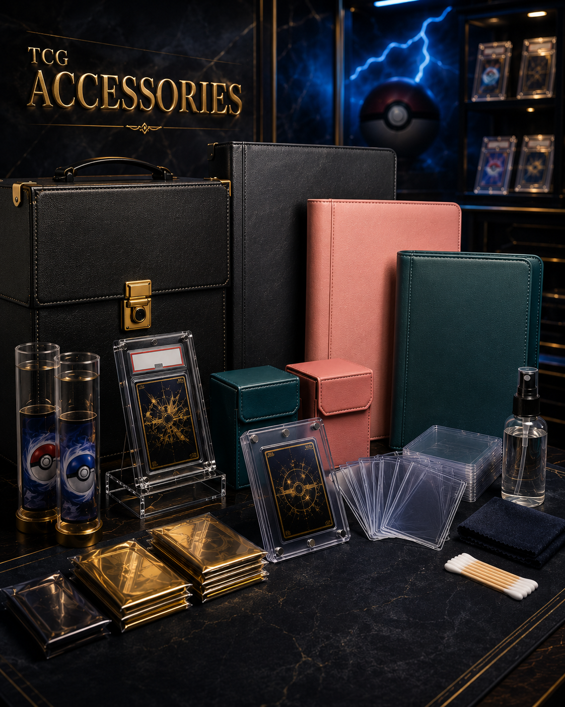 Pokémon TCG accessories collection
