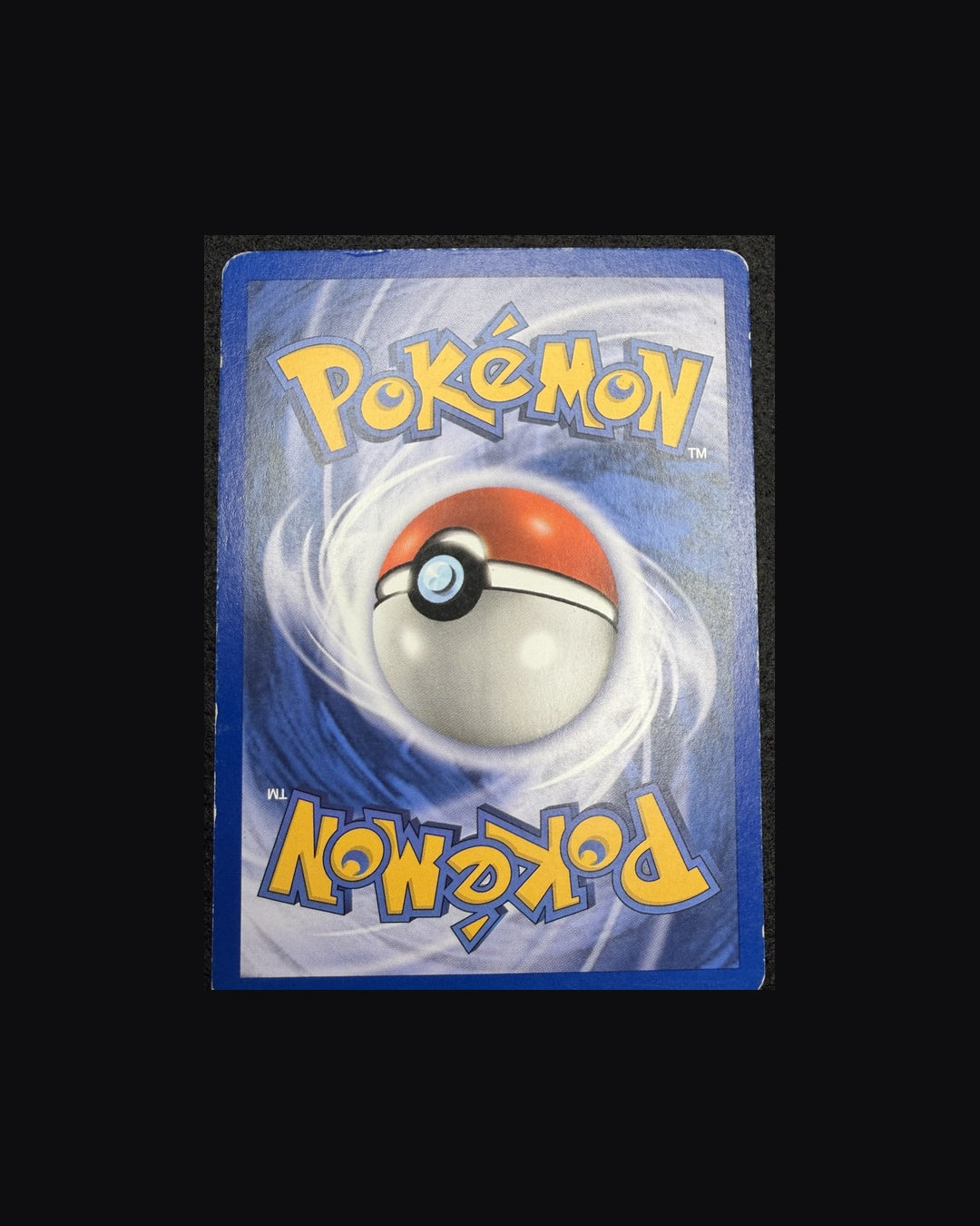 Gyarados Base Set 6/102 card back showing whitening