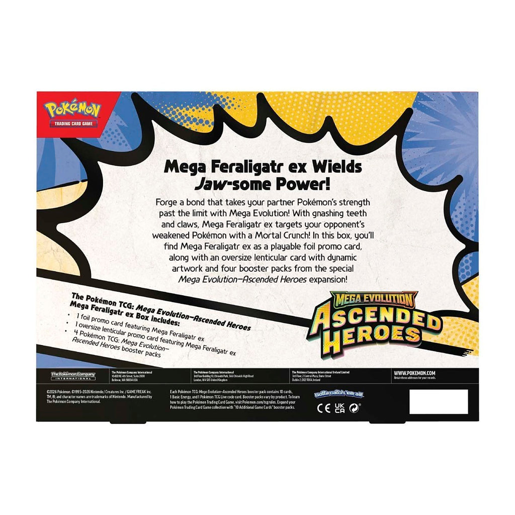 Ascended Heroes Mega Feraligatr ex Box