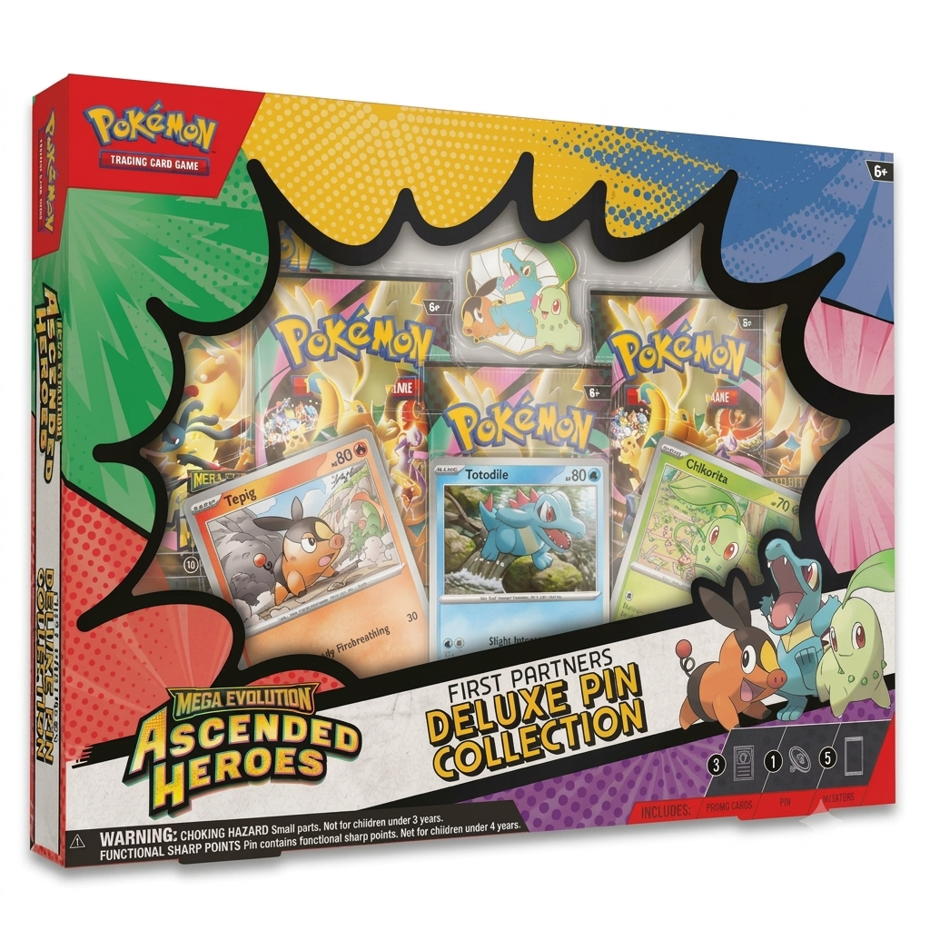 Ascended Heroes Deluxe Pin Collection Pokémon TCG box