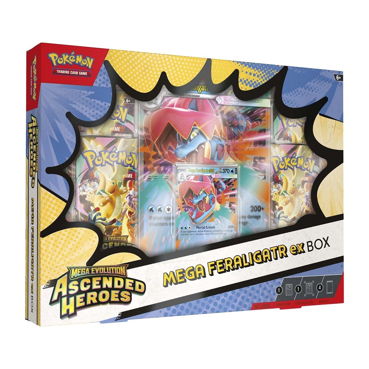 Ascended Heroes Mega Feraligatr ex Pokémon TCG collection box