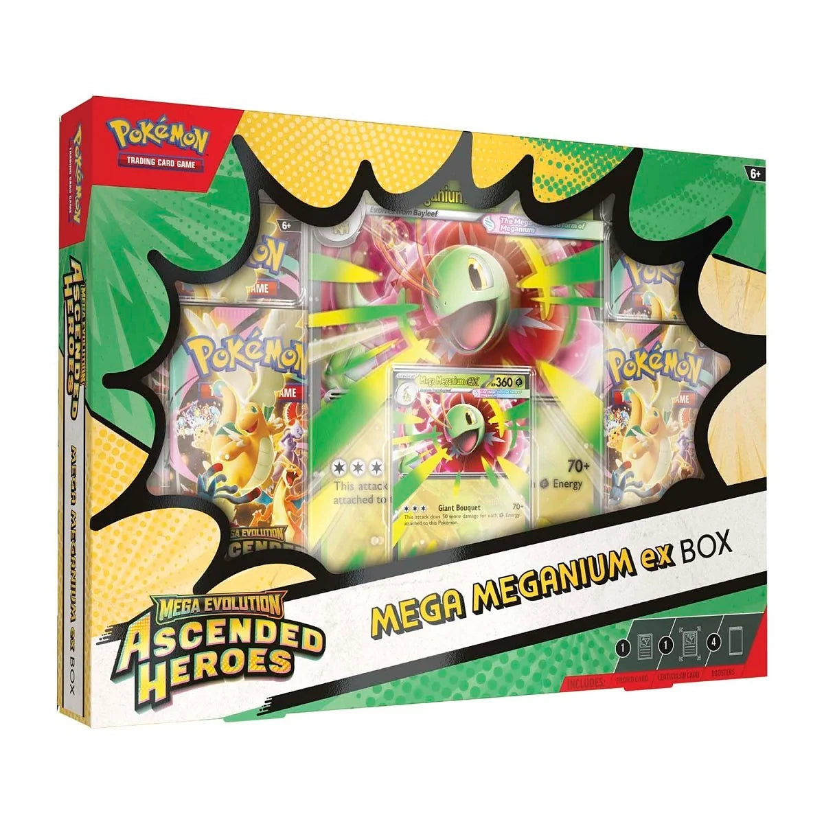 Ascended Heroes Mega Meganium ex Pokémon TCG collection box