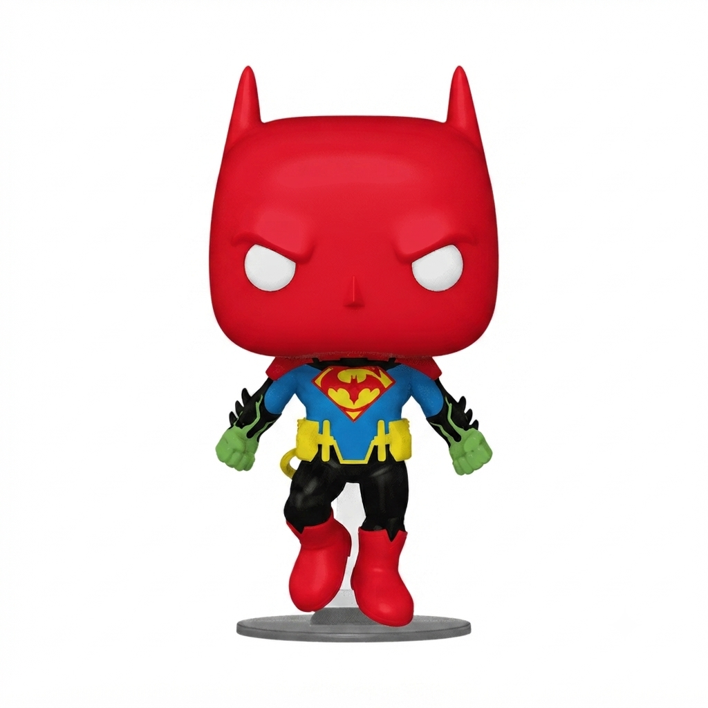Batman Superman Fusion Funko Pop vinyl figure from DC boxed
