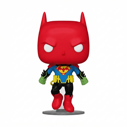 Batman Superman Fusion Funko Pop vinyl figure from DC boxed