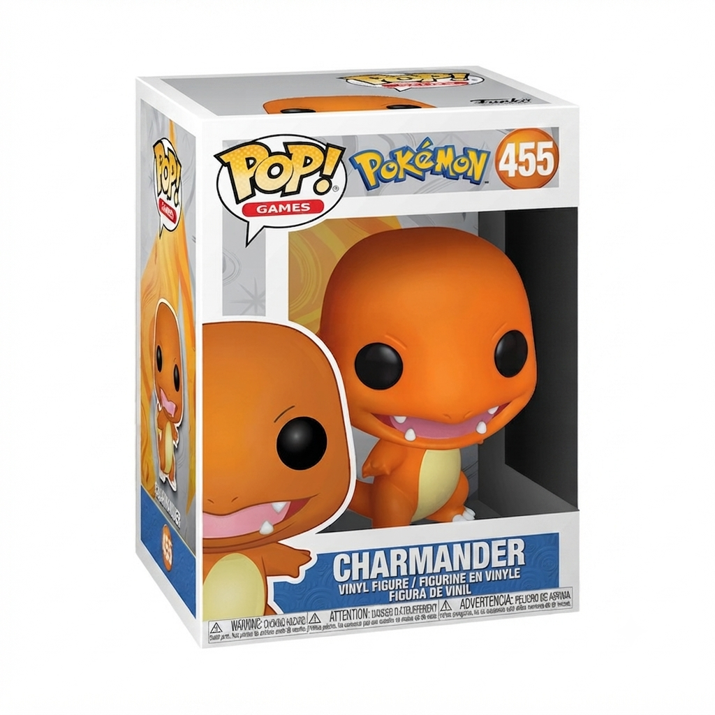 Charmander Funko Pop vinyl figure from Pokémon boxed