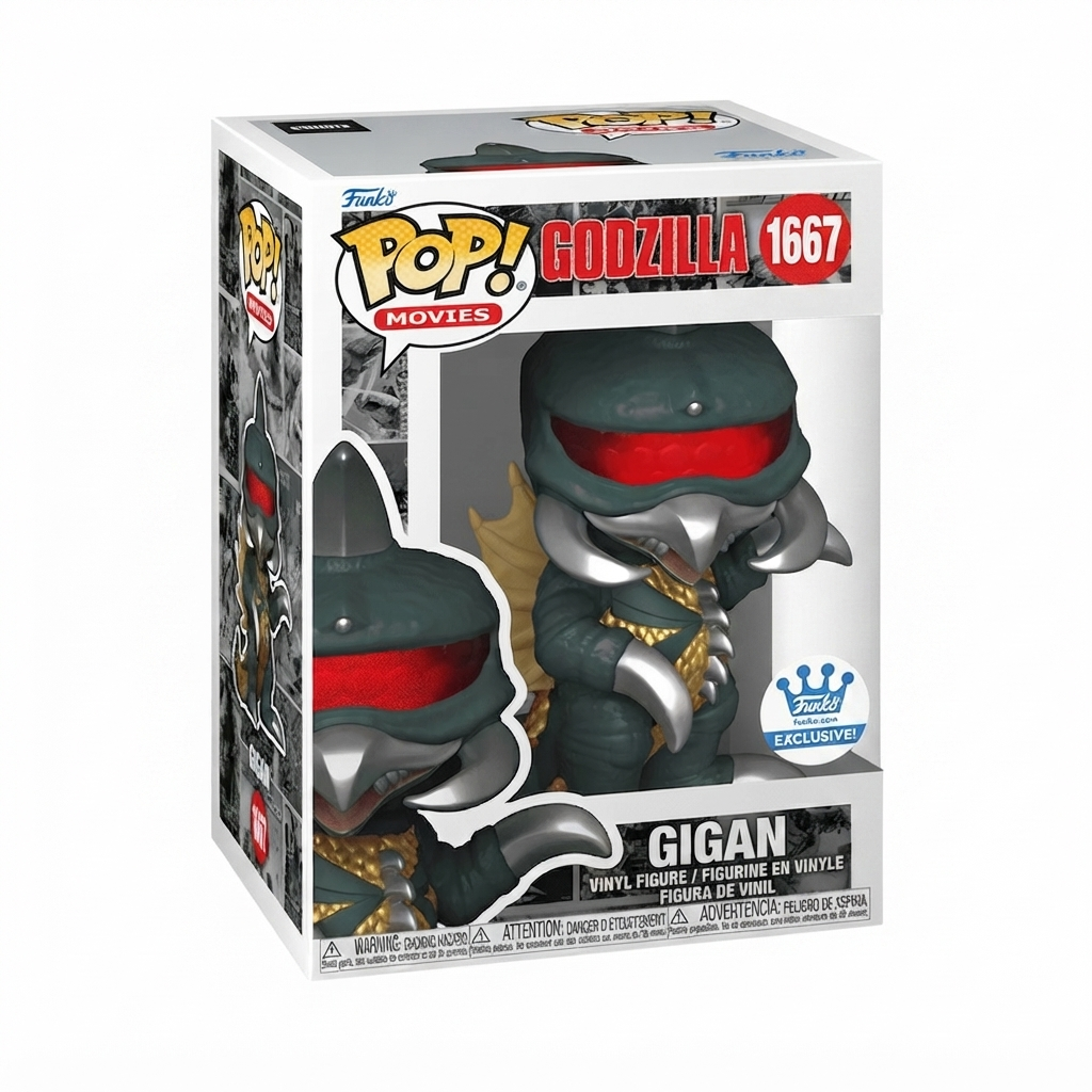 Gigan Funko Pop vinyl figure from Godzilla boxed