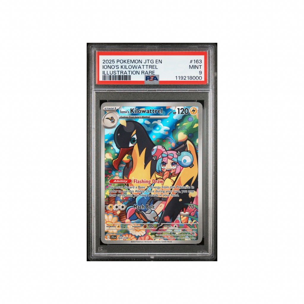 Iono’s Kilowattrel – Journey Together – 163/159 IR – PSA 9 – Graded Pokémon Pakistan