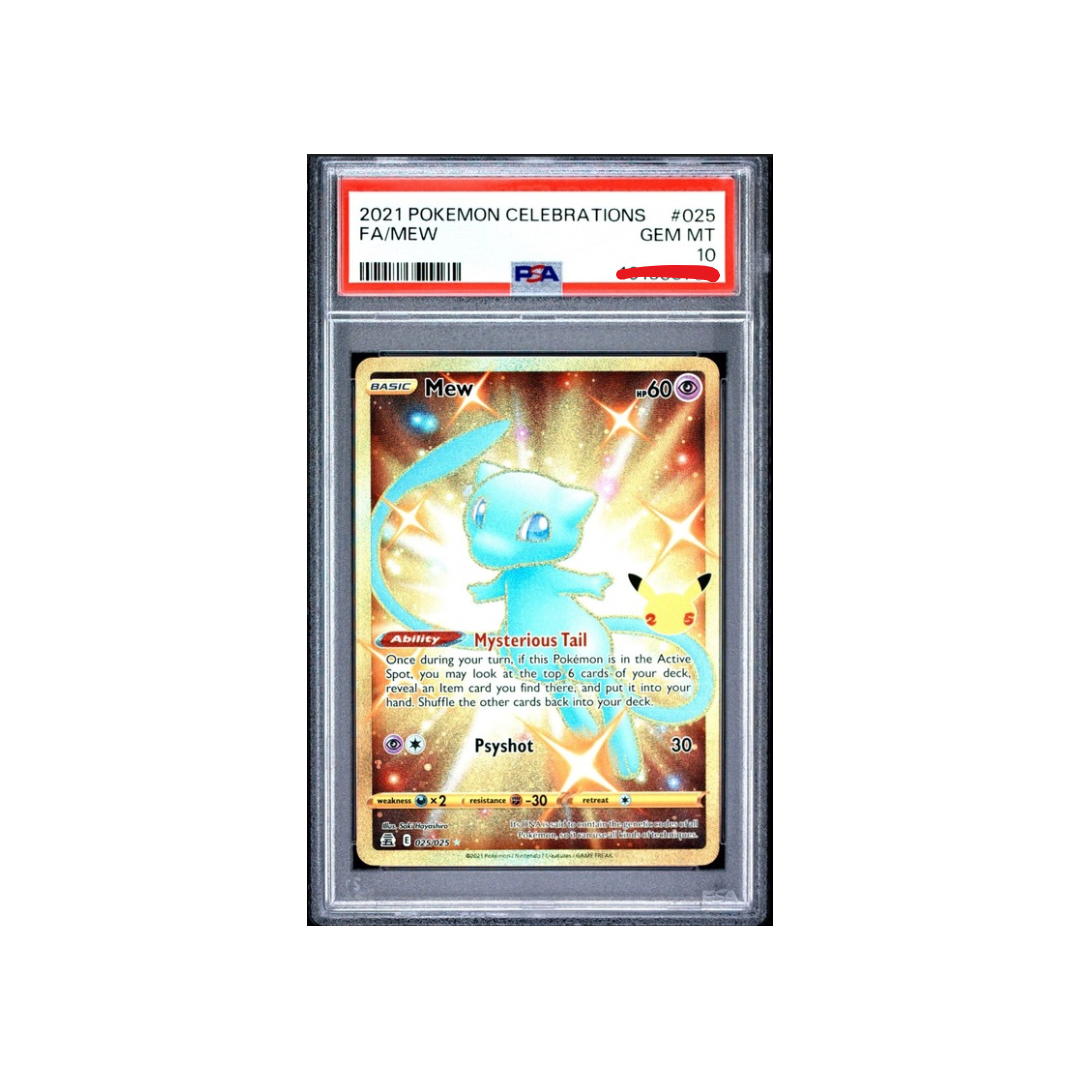 Mew – Celebrations – 025/025 – PSA 10 – Graded Pokémon Pakistan