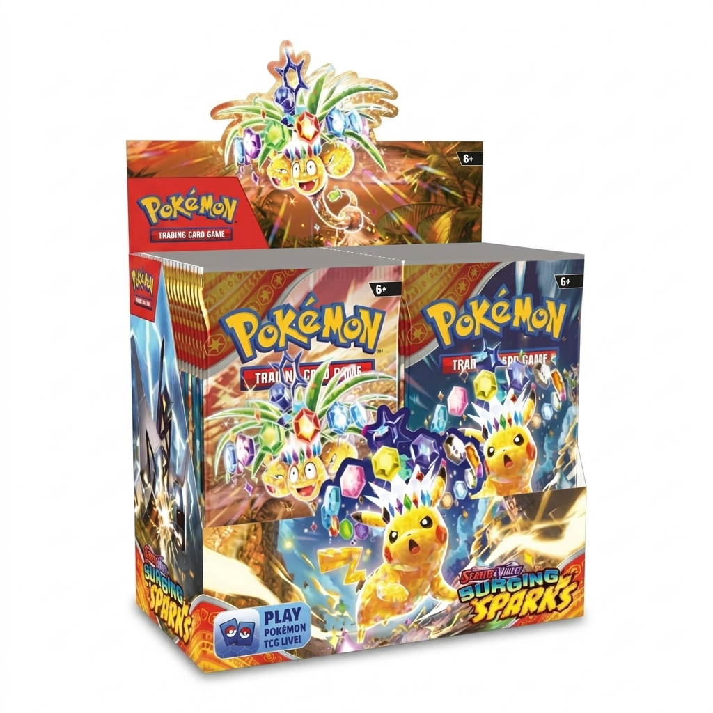 Surging Sparks Pokémon TCG sealed booster box