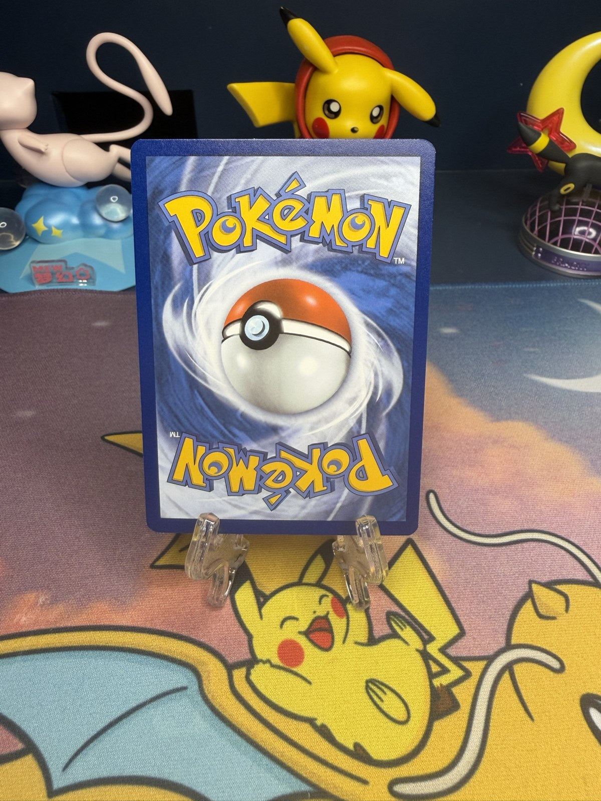 Pikachu 049/203 Evolving Skies Reverse Holo Pokémon card - back, authenticity verified - Crown Cards PK