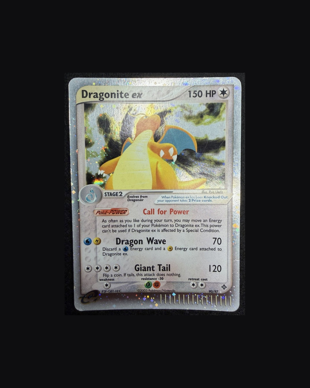 Dragonite ex EX Dragon 90/97 front holo rare lightly played