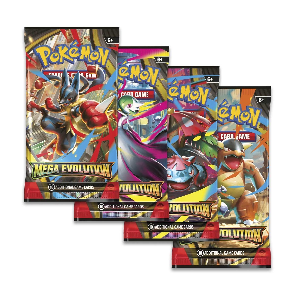 Mega Evolution Pokémon TCG sealed booster packs