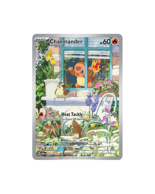 Charmander SVP 044 Illustration Rare promo card