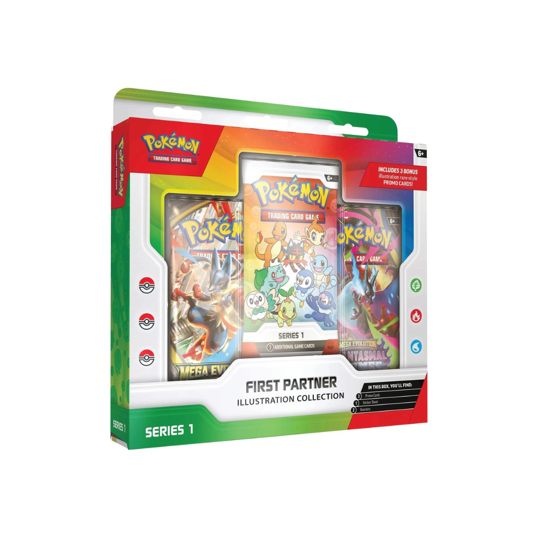 First Partner Illustration Collection Series 1 Pokémon TCG sealed box