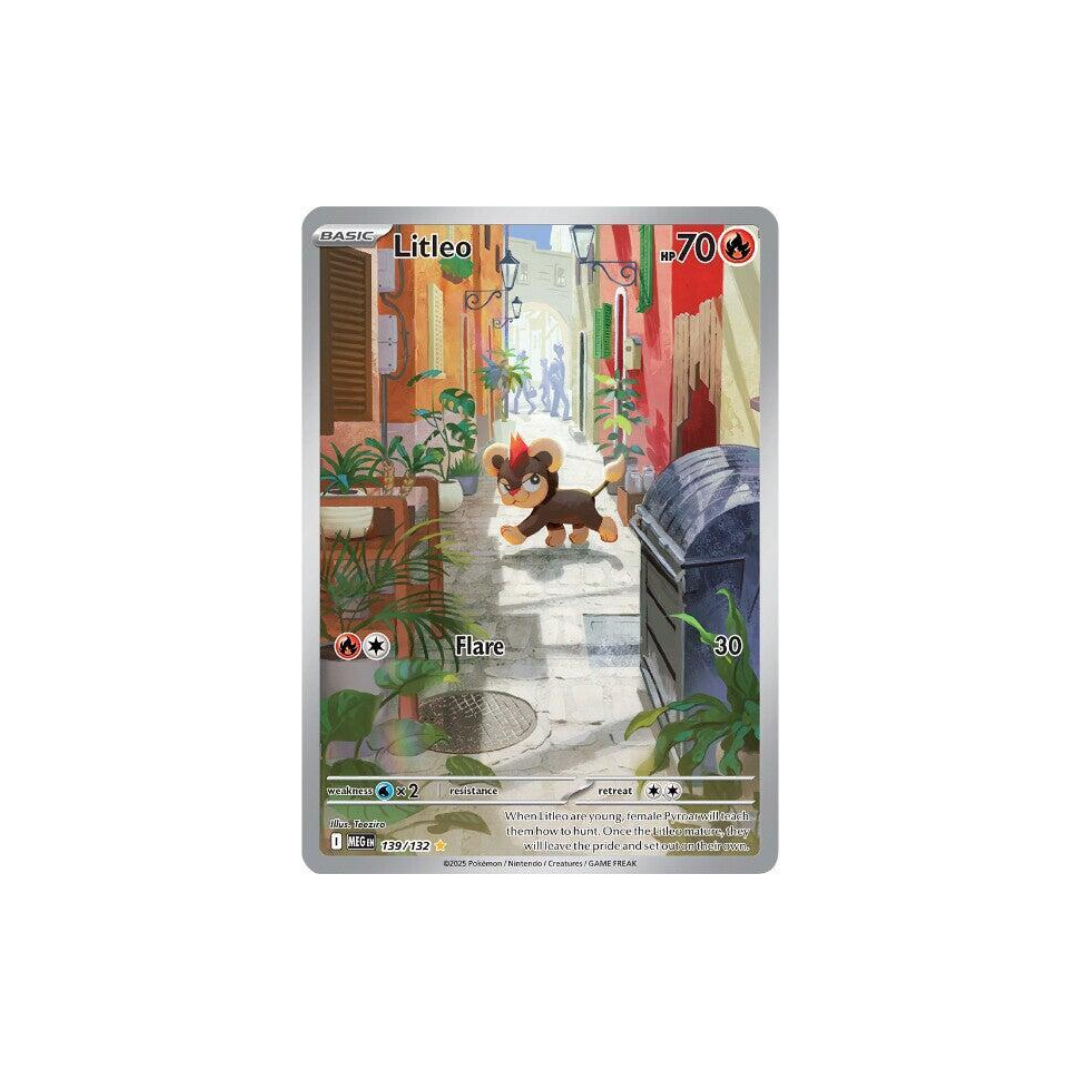 Litleo – Mega Evolution – 139/132 – Illustration Rare