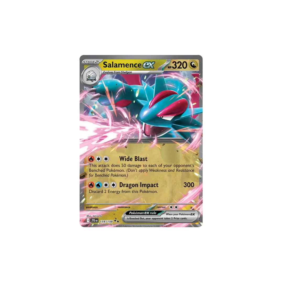 Salamence ex – Journey Together – 114/159 – Double Rare