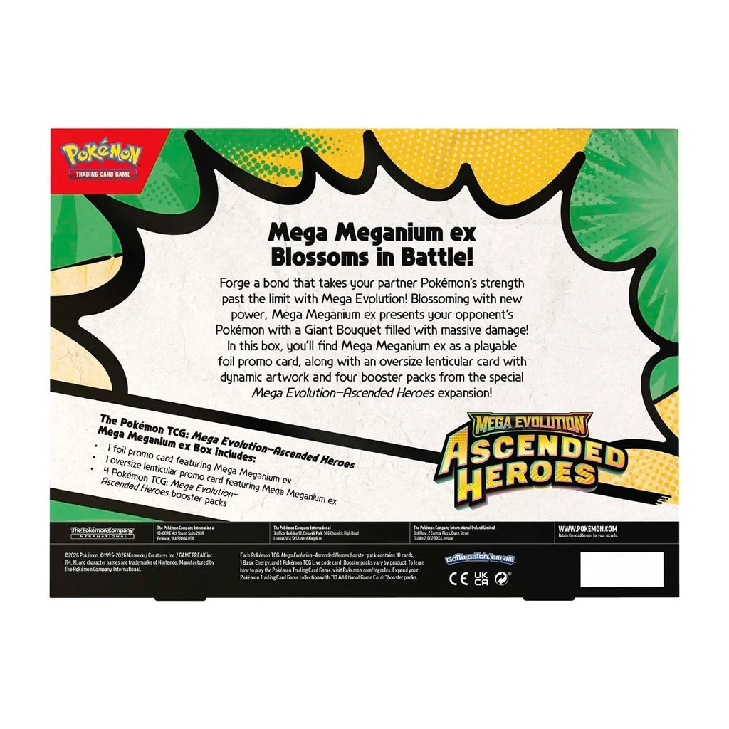 Ascended Heroes Mega Meganium ex Box
